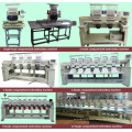 single head computerized saree embroidery machine with 7" touch screen for cap garments shoes embroidery